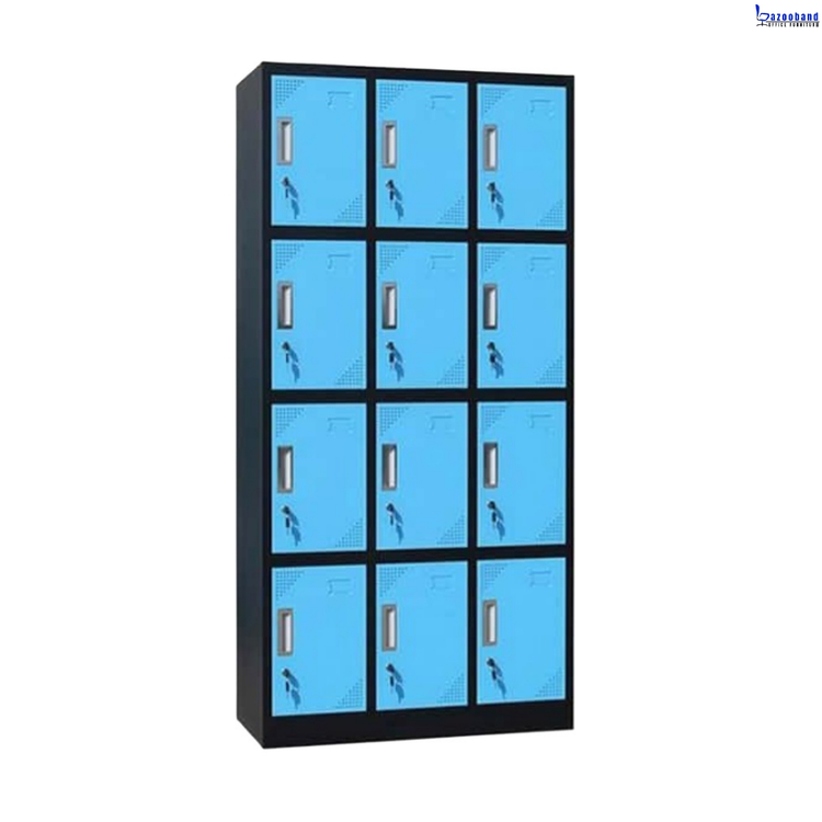 کمد سازمانی فلزی دوازده درب