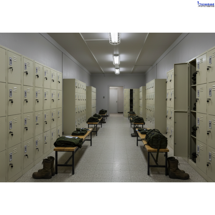 کمد سازمانی فلزی دوازده درب