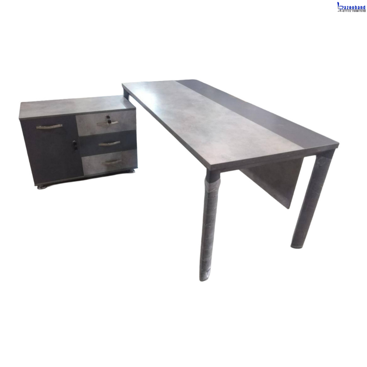 میز اداری پایه فلزی کد F118