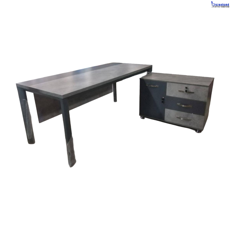 میز اداری پایه فلزی کد F118