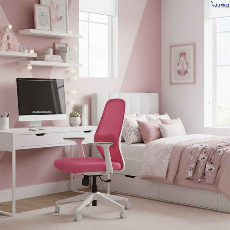 صندلی مش توری گردان کد V8