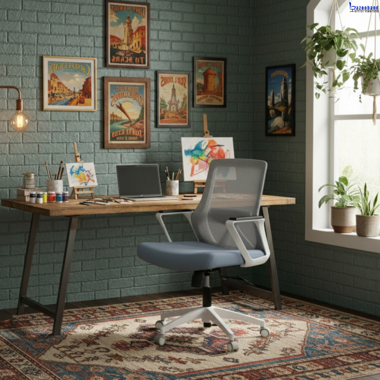 صندلی کارشناسی مش توری کد TL22