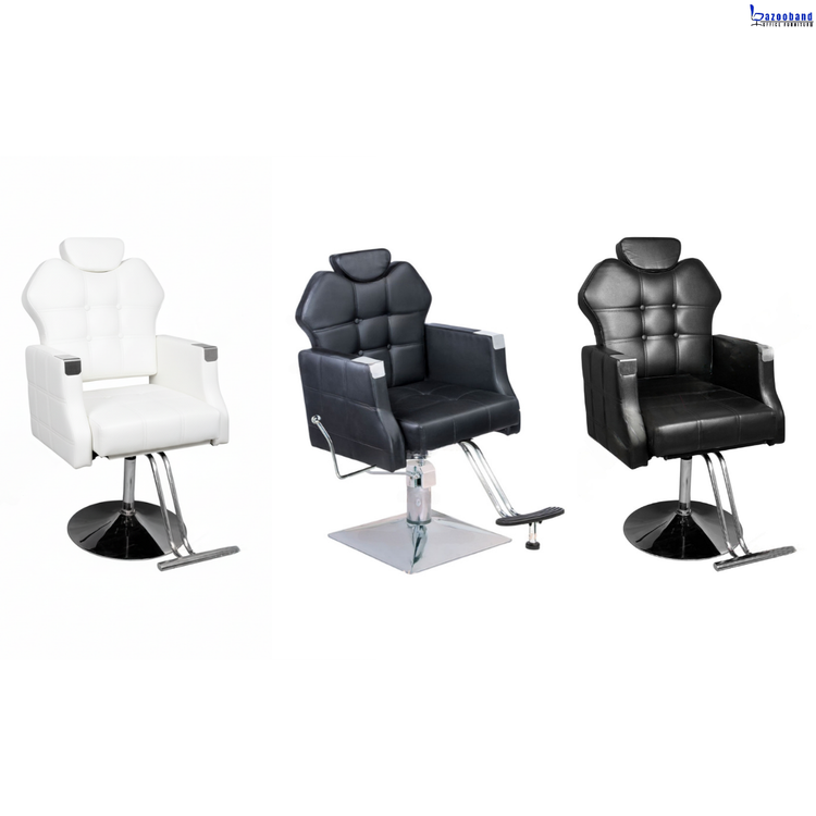 صندلی جک پدالی آرایشگاهی مدل گلایل کد 439