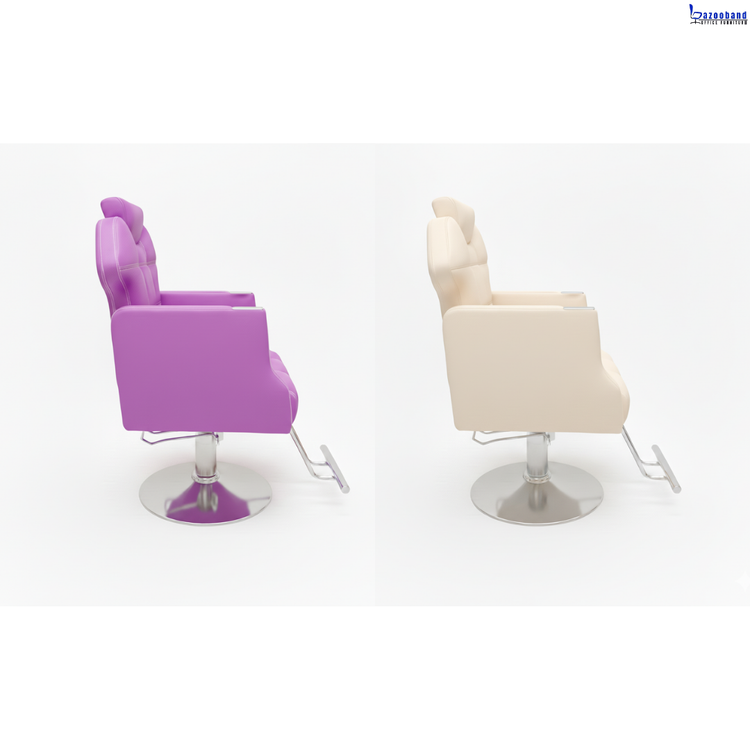 صندلی جک پدالی آرایشگاهی مدل گلایل کد 439