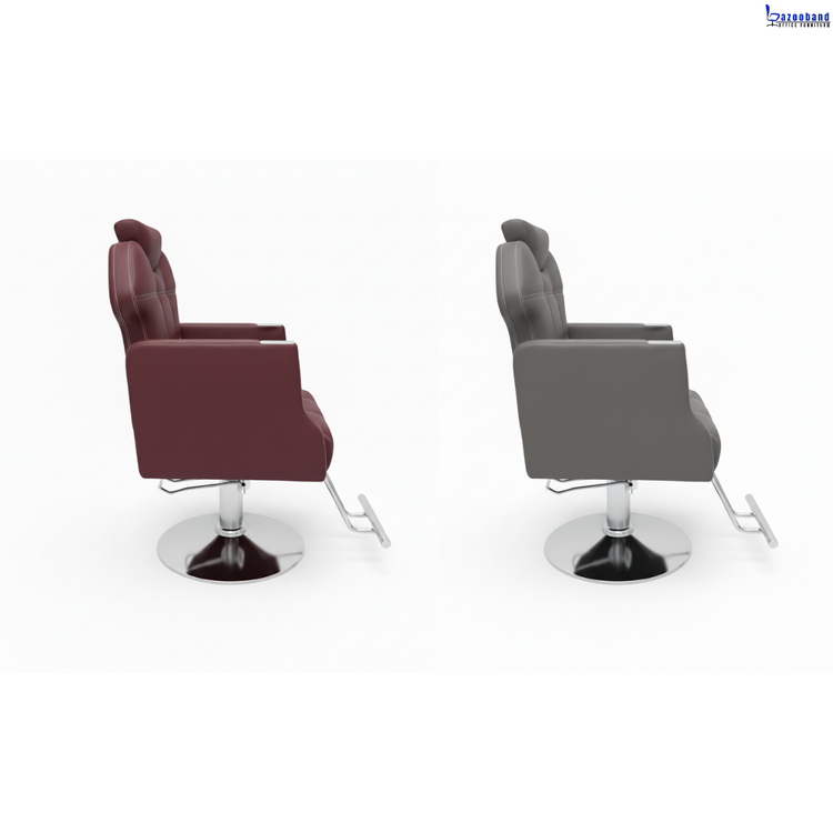 صندلی جک پدالی آرایشگاهی مدل گلایل کد 439