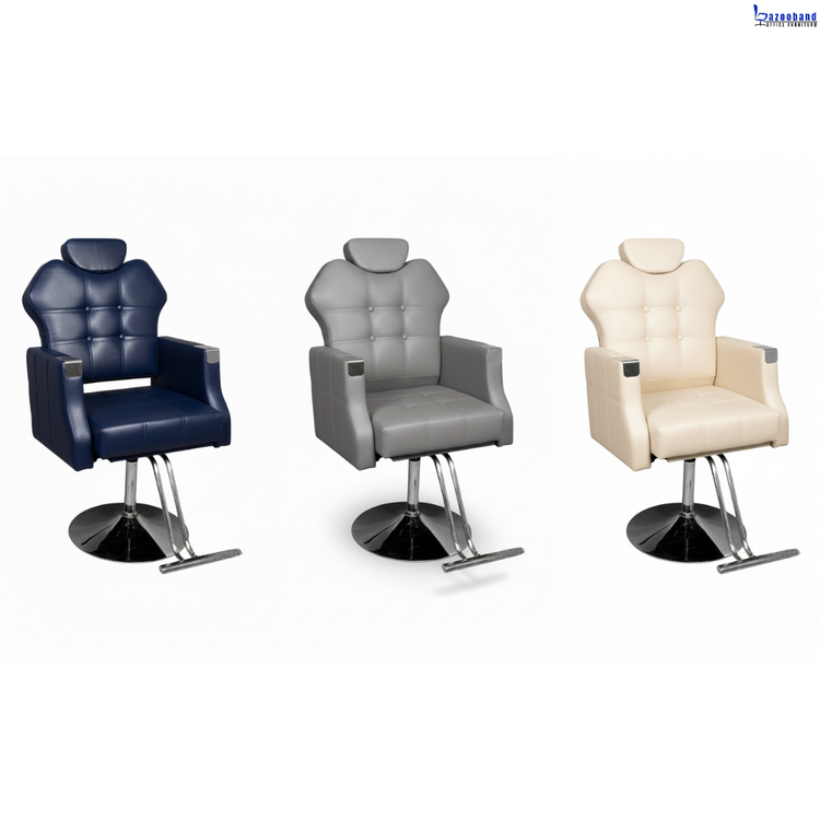 صندلی جک پدالی آرایشگاهی مدل گلایل کد 439