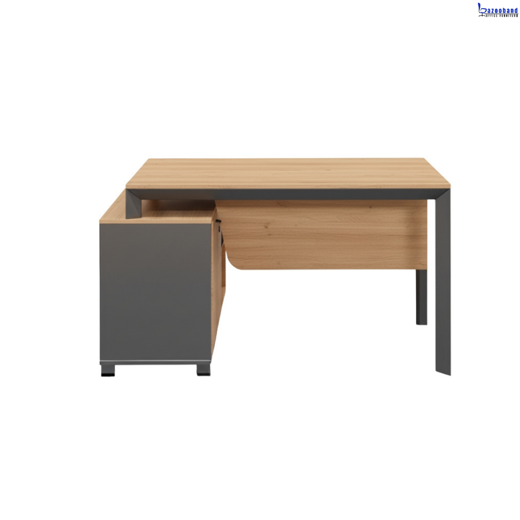 میز اداری ام دی اف با فریم فلزی کد 246