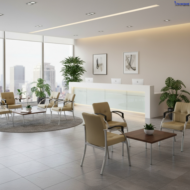 صندلی کنفرانسی پایه ثابت با کد PLS