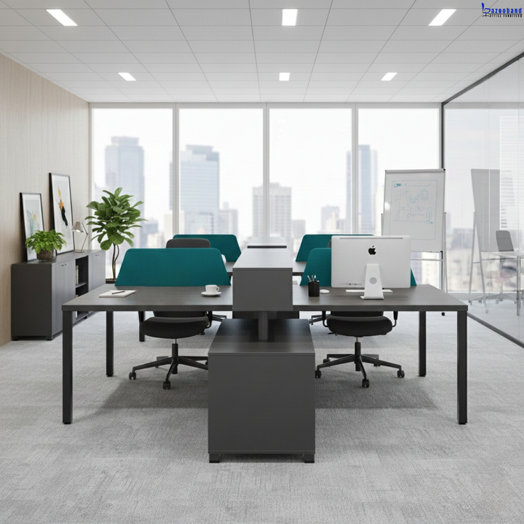 میز کار گروهی ام دی اف کد 046