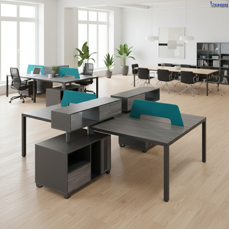 میز کار گروهی ام دی اف کد 046