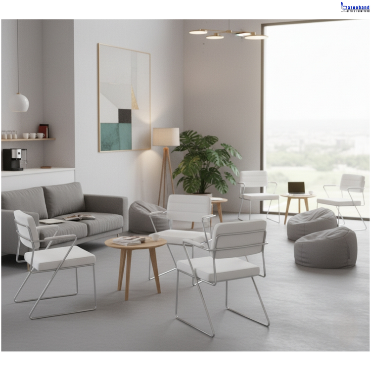 صندلی کنفرانسی پایه ثابت کد T22-S