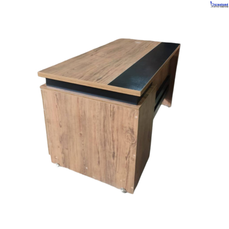 میز اداری ملامینه و ام دی اف مدل لوتوس