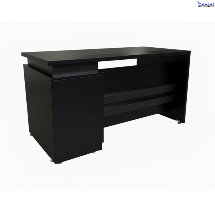 میز اداری ملامینه و ام دی اف مدل لوتوس