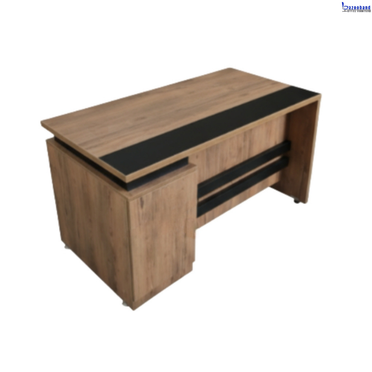 میز اداری ملامینه و ام دی اف مدل لوتوس