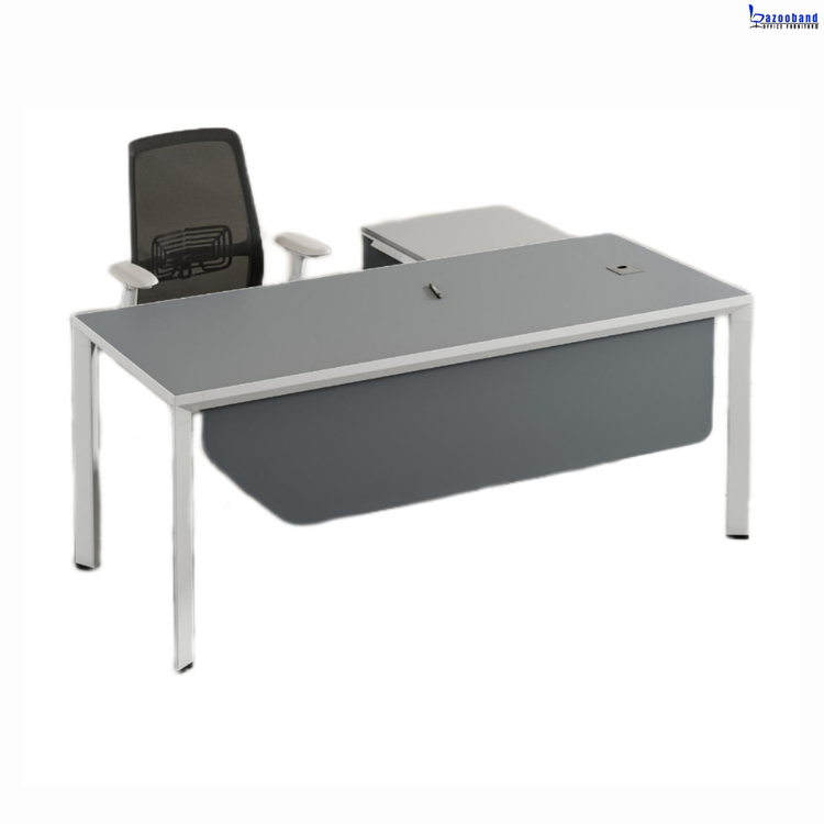 میز اداری ترکیب ام دی اف و فریم آلومینیومی کد 328