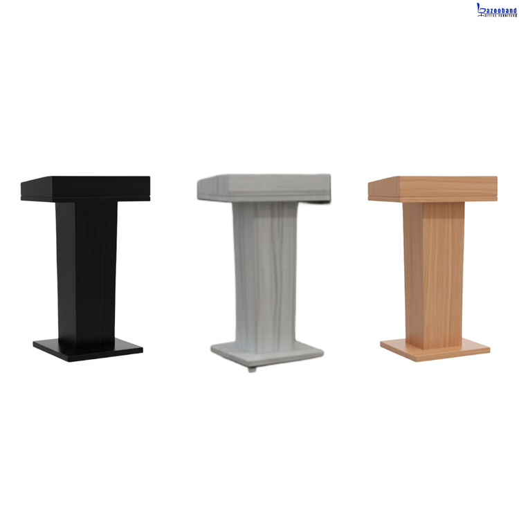 میز تریبون ام دی اف و روکش ملامینه