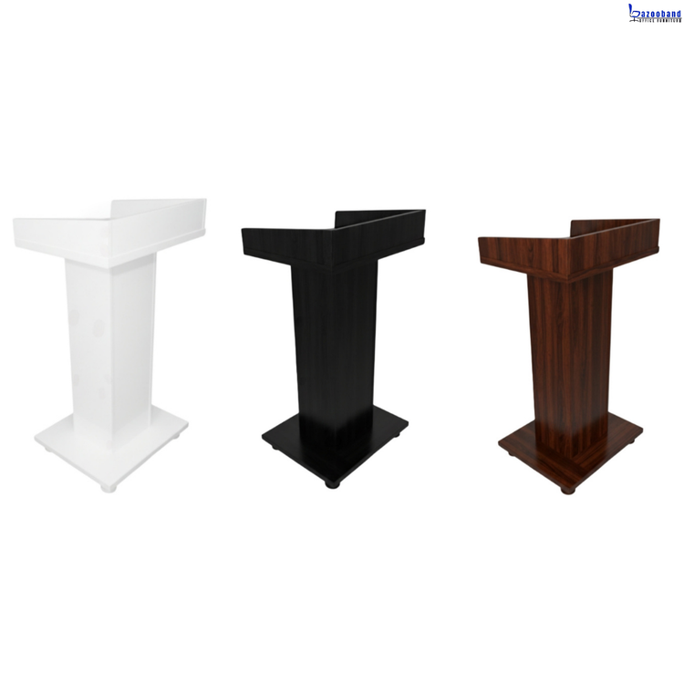 میز تریبون ام دی اف و روکش ملامینه