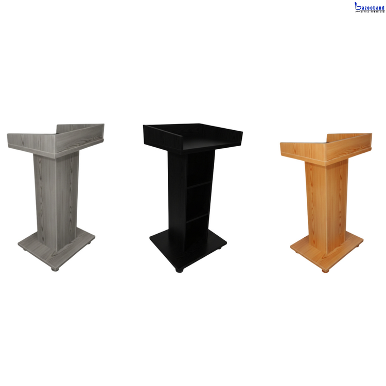 میز تریبون ام دی اف و روکش ملامینه