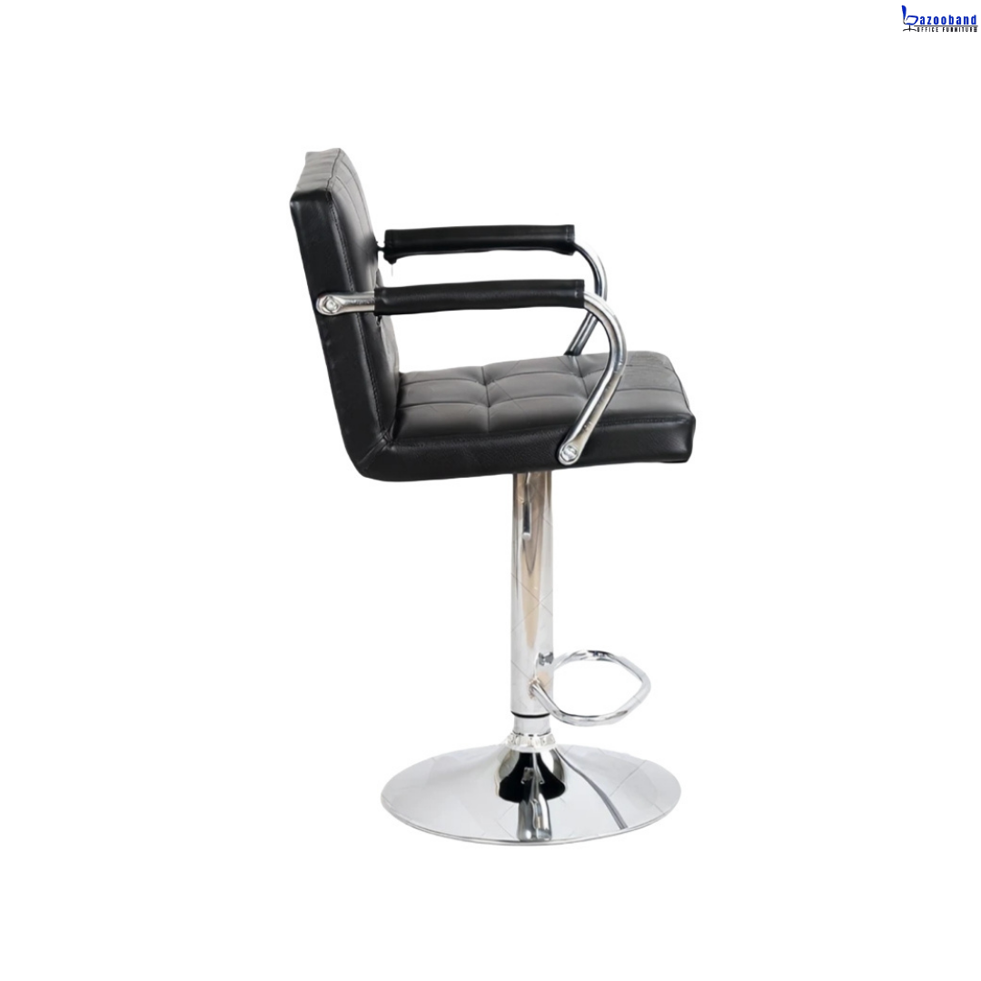 صندلی کانتر مدل کیوب دسته دار