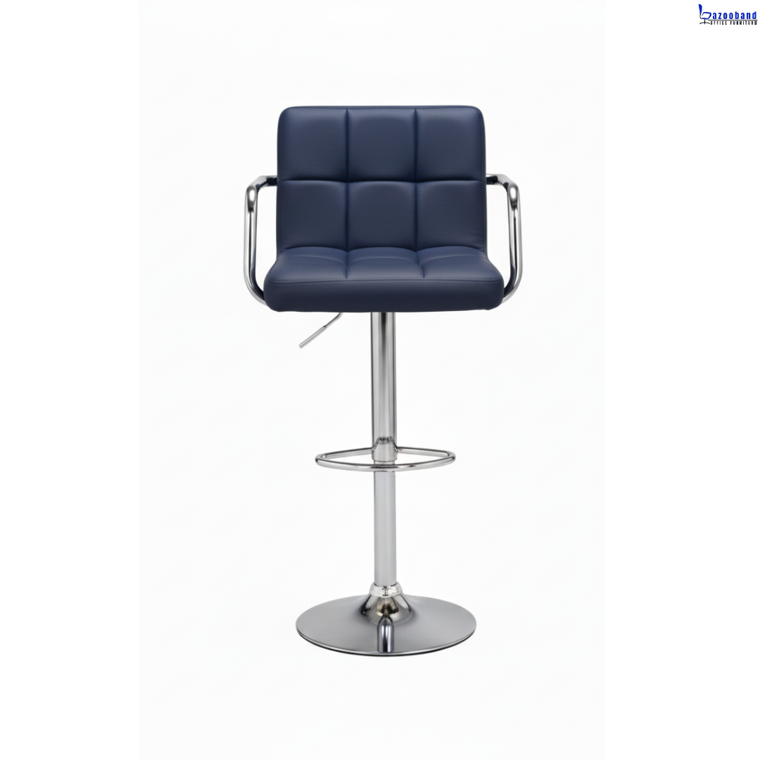 صندلی کانتر مدل کیوب دسته دار