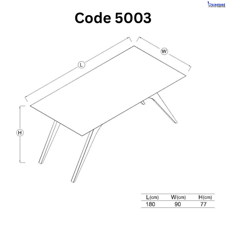 میز کنفرانسی ام دی اف کد 5003
