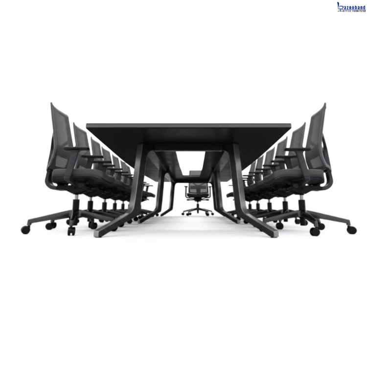 میز کنفرانس ام دی اف با روکش وکیوم کد 569