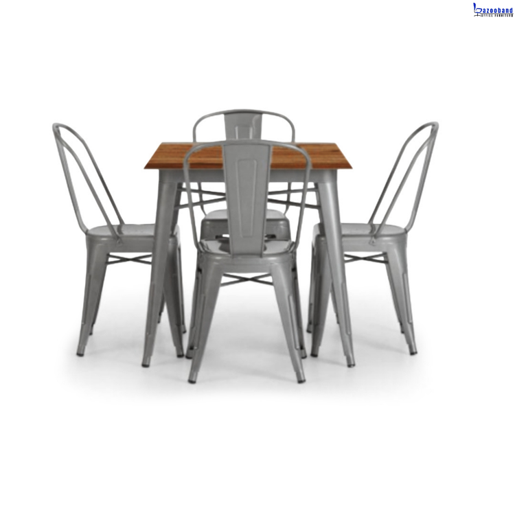 میز ناهارخوری فلزی مدل تولیکس