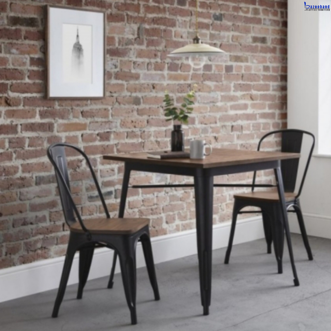 میز ناهارخوری فلزی مدل تولیکس