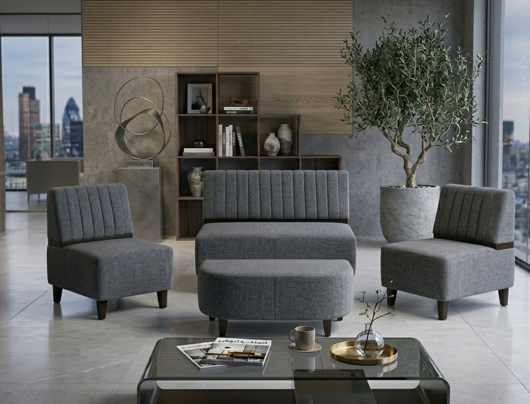 نیم ست مبلمان اداری کد ES25