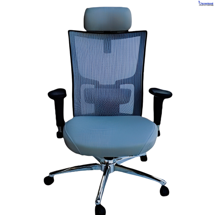 صندلی مدیریتی چرخ دار و جک دار مش توری با کد L80-ZM