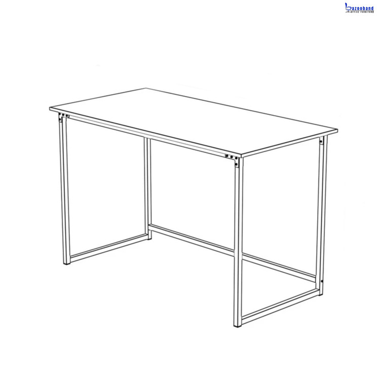 میز کامپیوتر ام دی اف پایه فلزی مدل 120