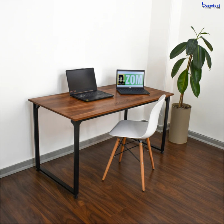 میز کامپیوتر ام دی اف پایه فلزی مدل 120