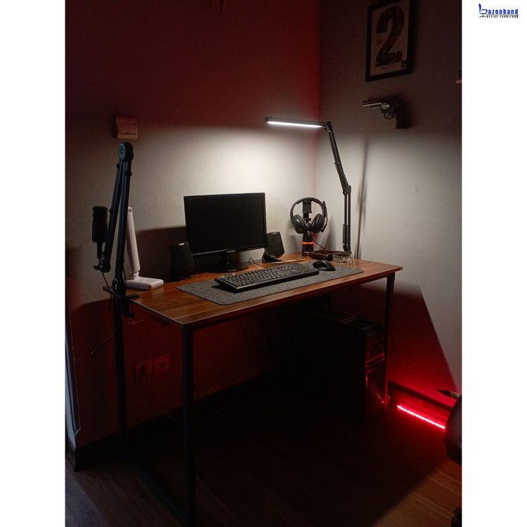 میز کامپیوتر ام دی اف پایه فلزی مدل 120