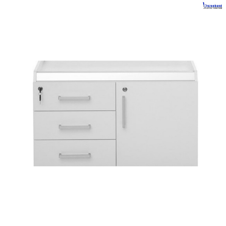 فایل اداری کمد دار با سه کشو کد 809