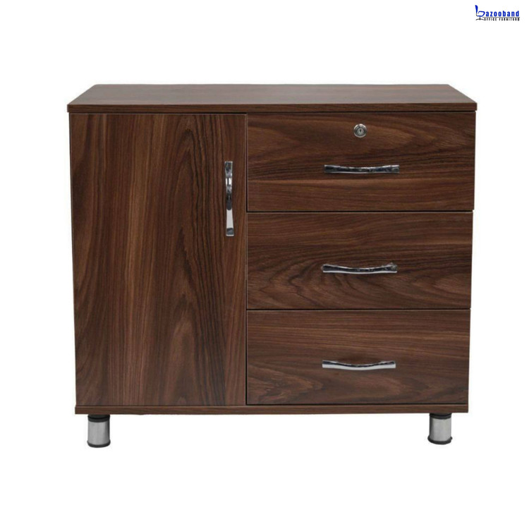 فایل اداری کمد دار با سه کشو کد 809