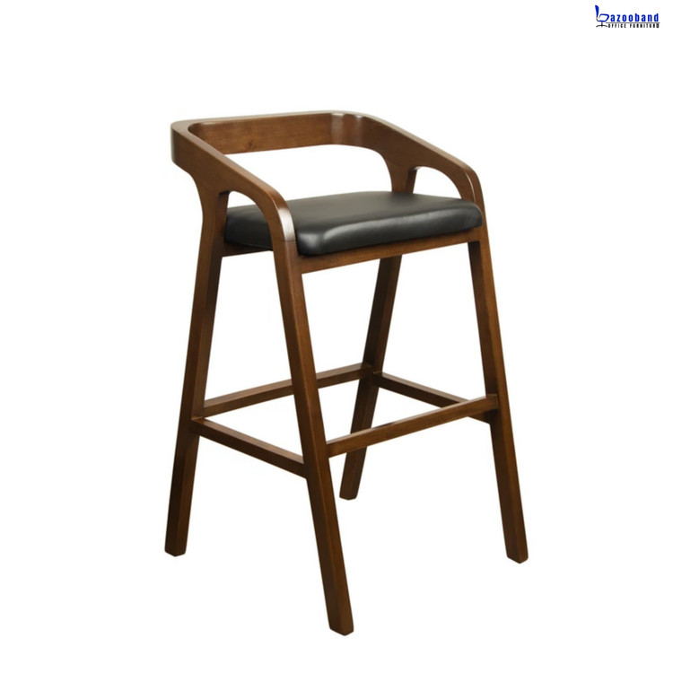 صندلی کانتر چوبی مدل هوگر