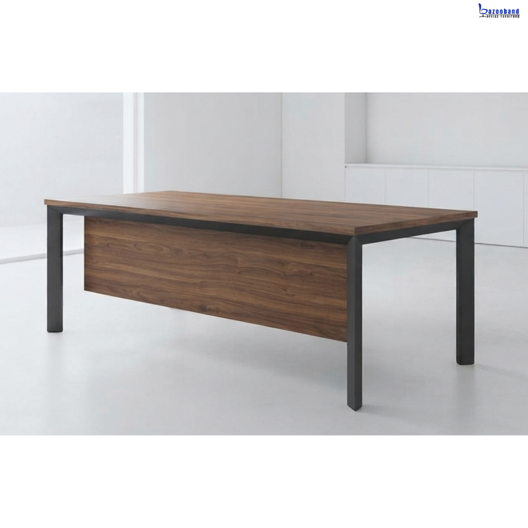 میز اداری پایه فلزی کد F118