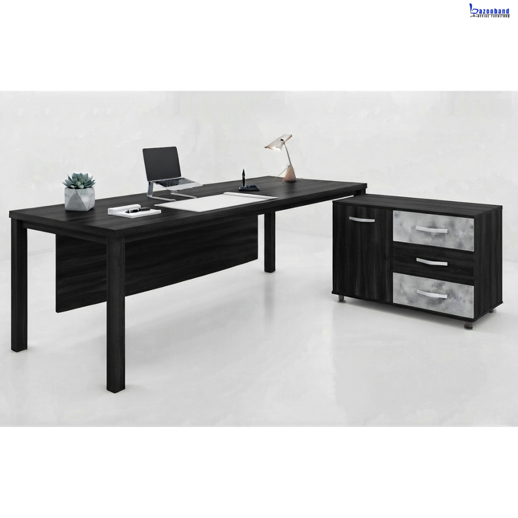 میز اداری پایه فلزی کد F118