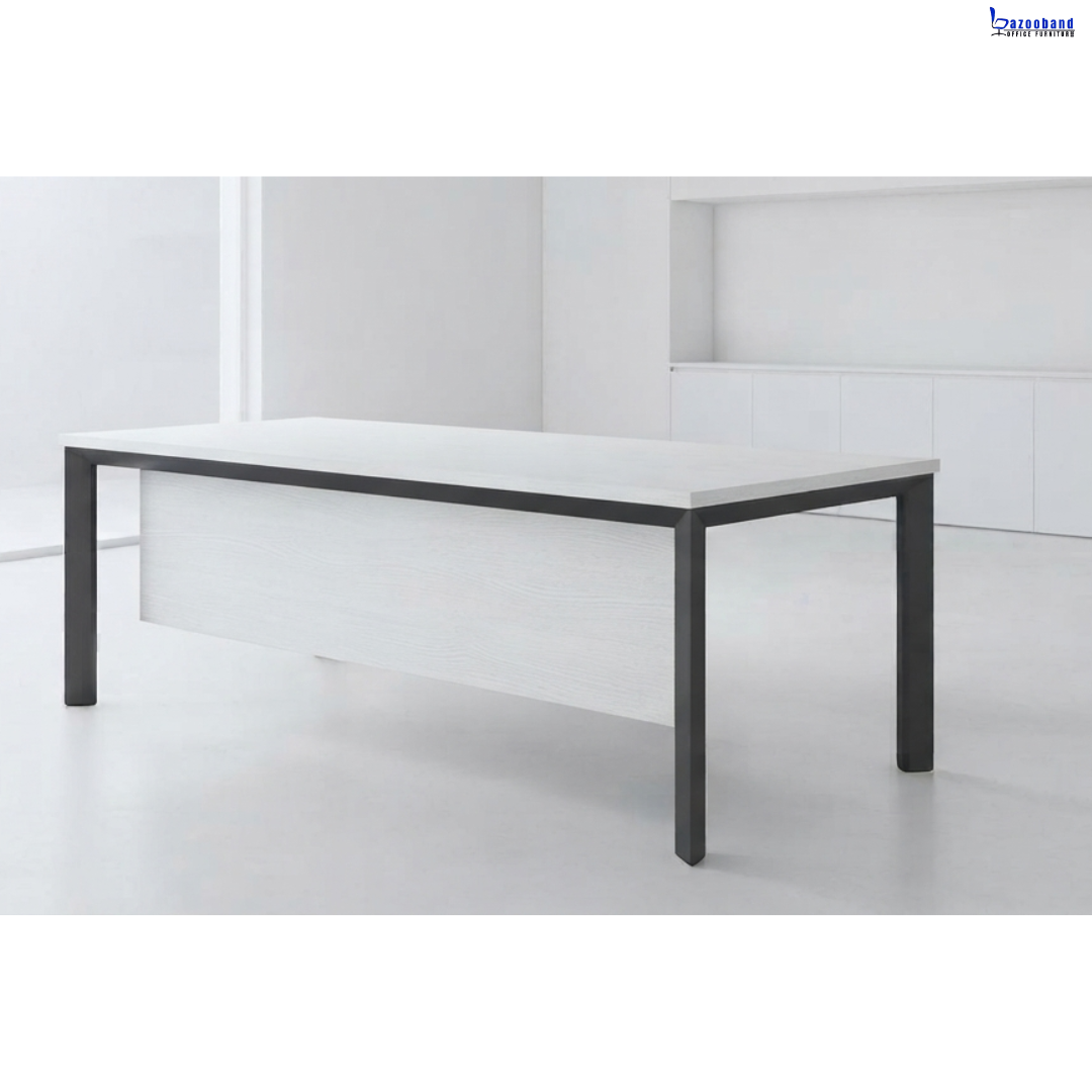 میز اداری پایه فلزی کد F118