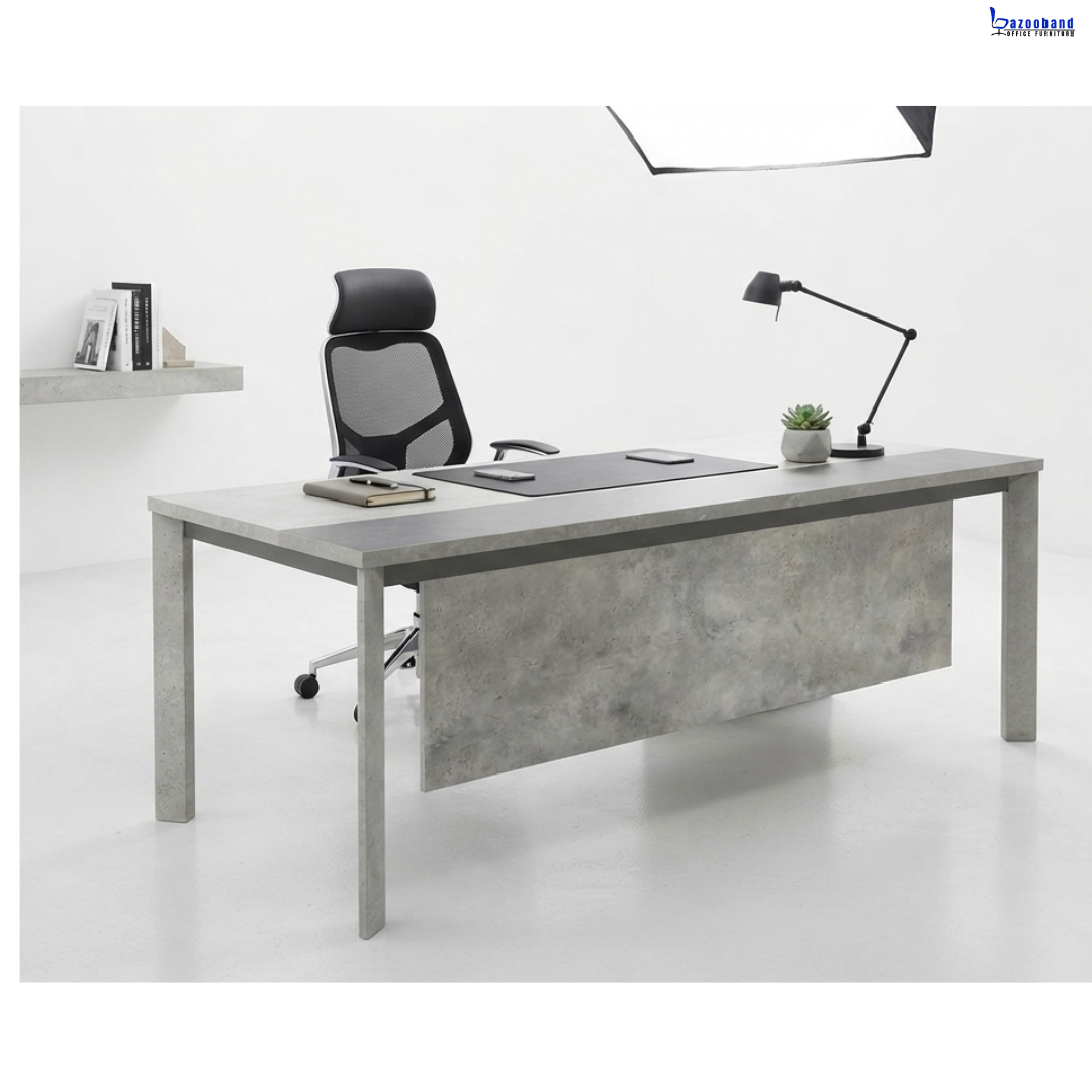 میز اداری پایه فلزی کد F118