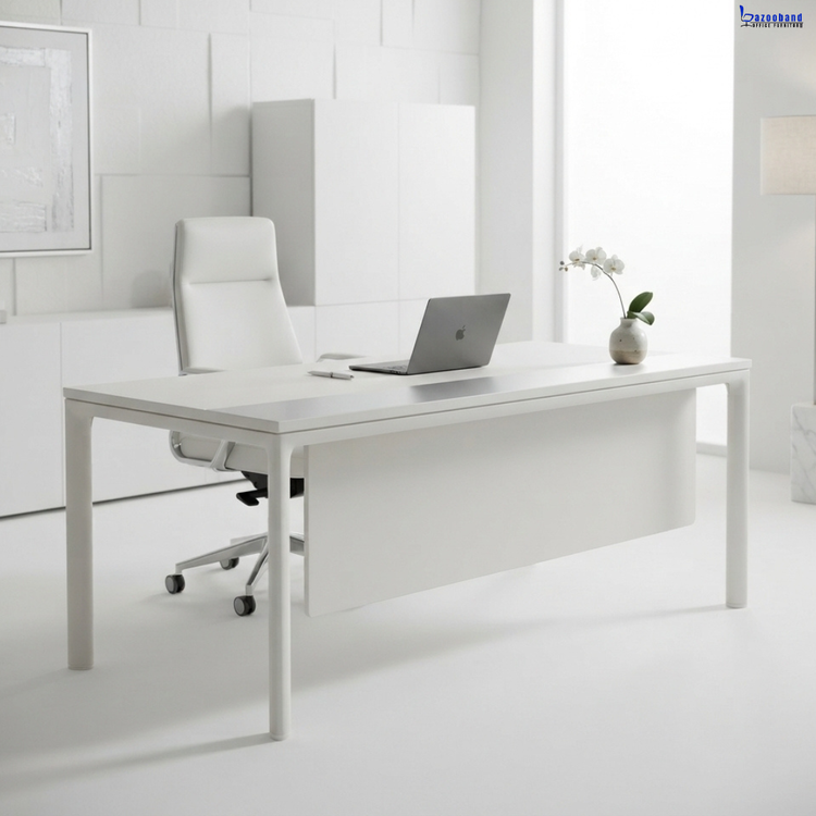 میز اداری پایه فلزی کد F118