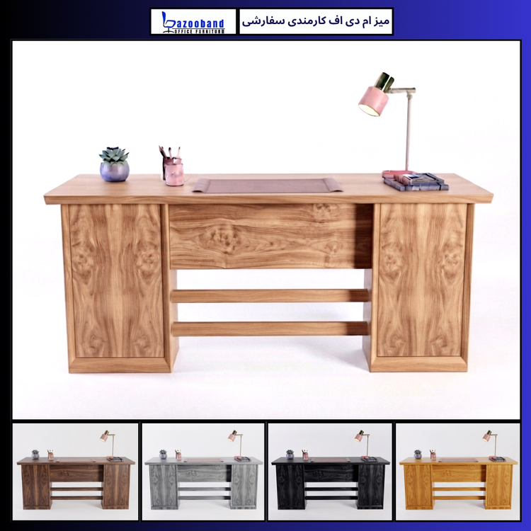 میز کارمندی ام دی اف سفارشی
