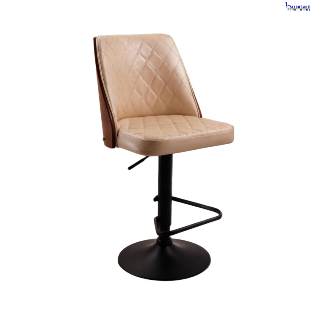 صندلی کانتر ترکیب ام دی اف و چرم کد 809