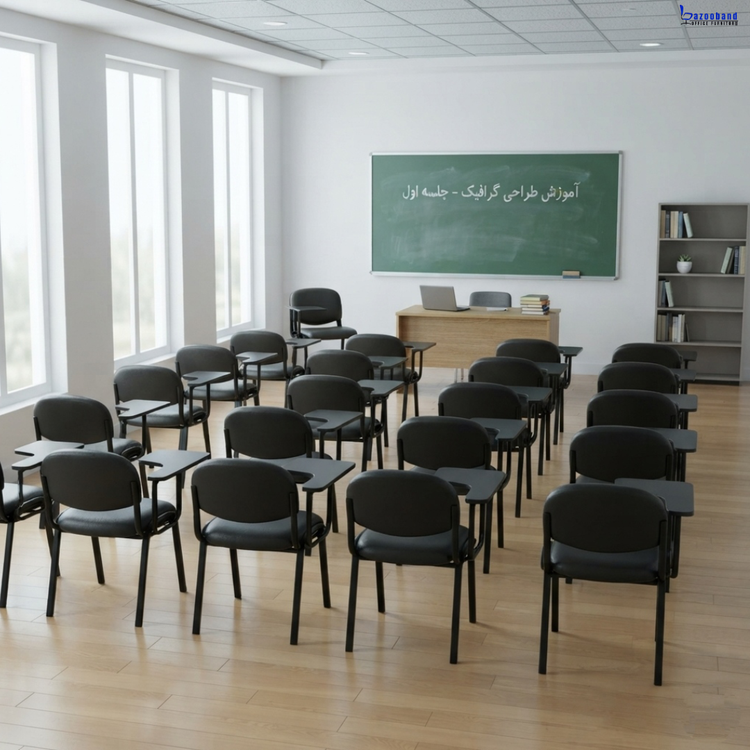 صندلی آموزشی دسته فایبرگلس