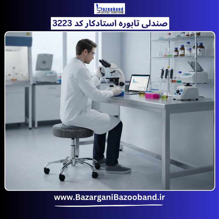 صندلی تابوره استادکار کد 3223